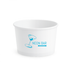 Vaso para nieve de 8 oz