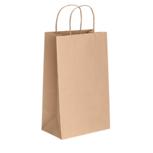 Bolsa Kraft con asa